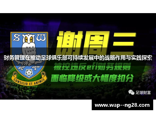 财务管理在推动足球俱乐部可持续发展中的战略作用与实践探索 财务管理在推动足球俱乐部可持续发展中的战略作用与实践探索