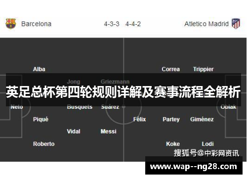 英足总杯第四轮规则详解及赛事流程全解析