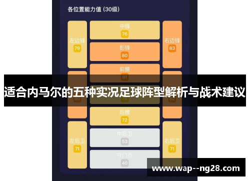 适合内马尔的五种实况足球阵型解析与战术建议 适合内马尔的五种实况足球阵型解析与战术建议