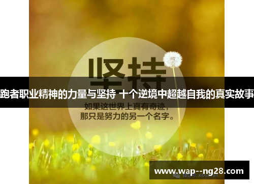 跑者职业精神的力量与坚持 十个逆境中超越自我的真实故事